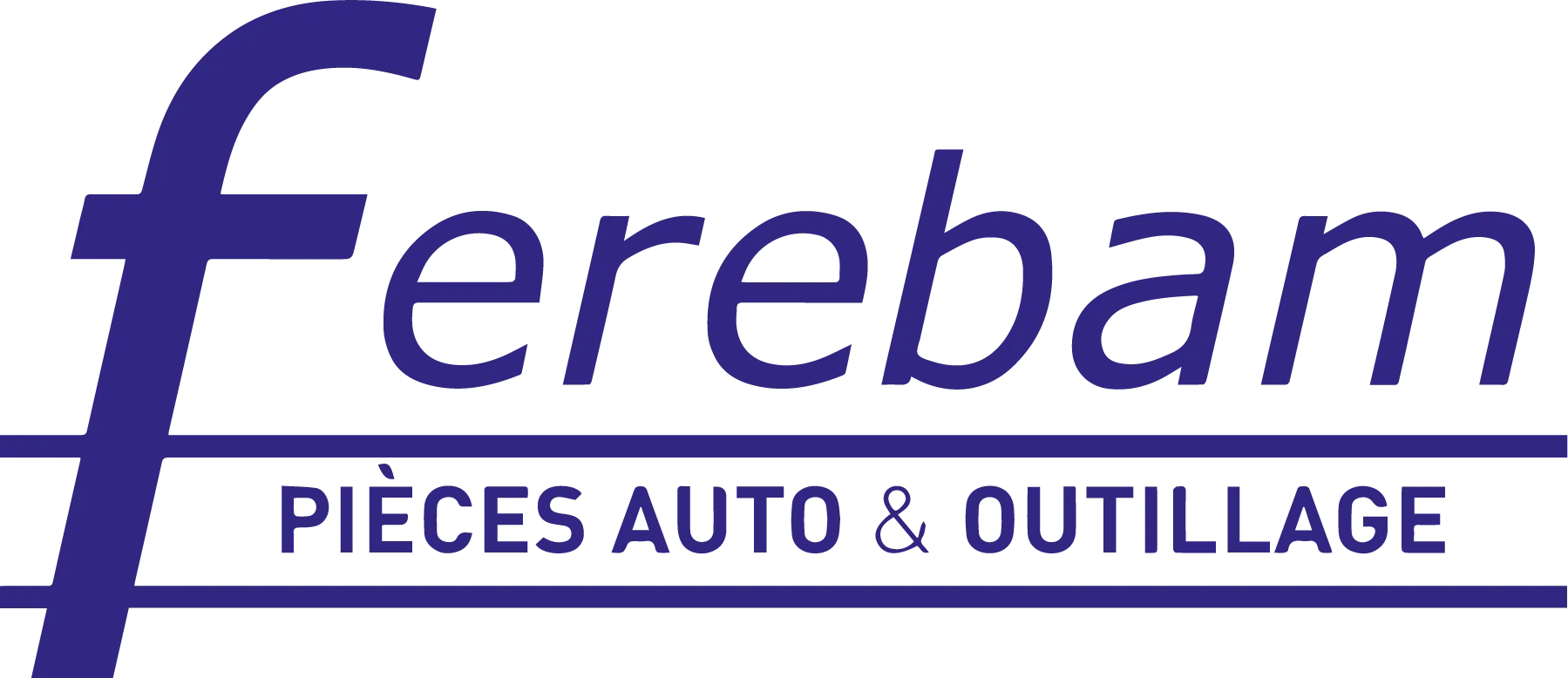 Logo Ferebam - bleu sans fond
